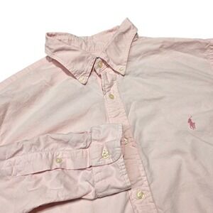 Ralph Lauren Pink Pony Oxford Button Down Shirt XXL "Pink Pony" Collection